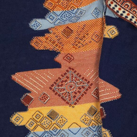 IVKO Embrodiered Linen Blend Knit Cardigan - Picture 5 of 11